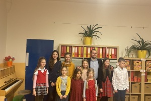 Žáci K. Badarovského - třídní koncert 20.12.22 Davle